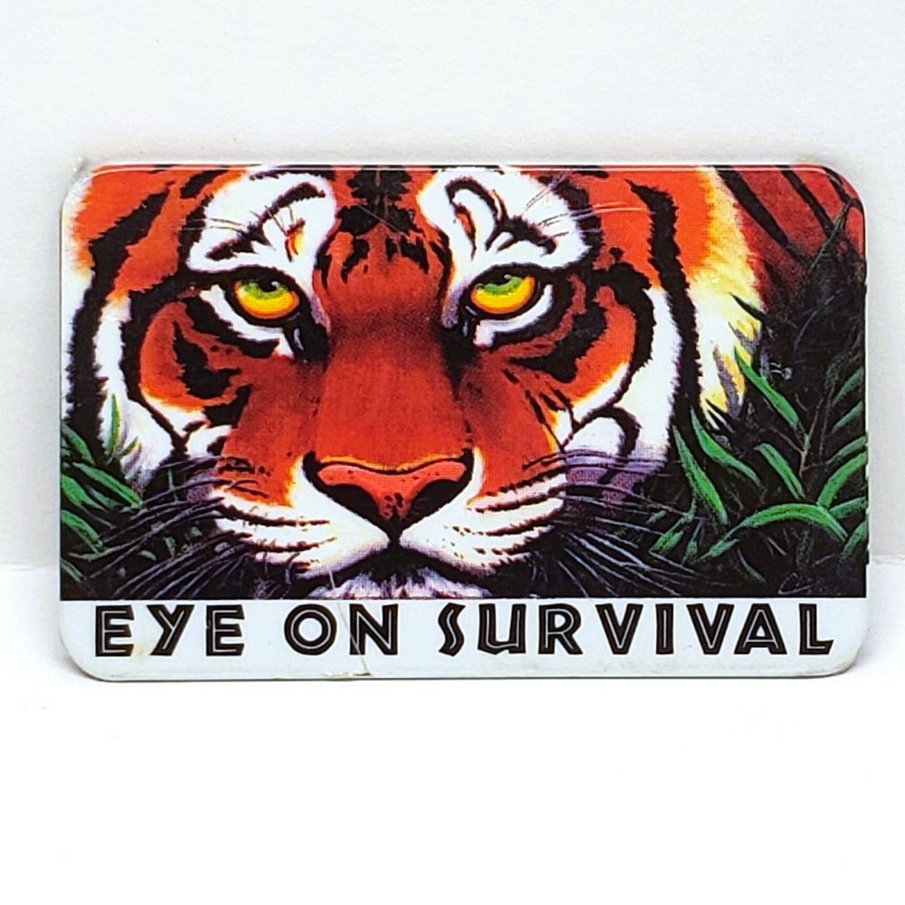 Eye On Survival Tiger Wildlife Protection Preservation Pin Human-i-tees